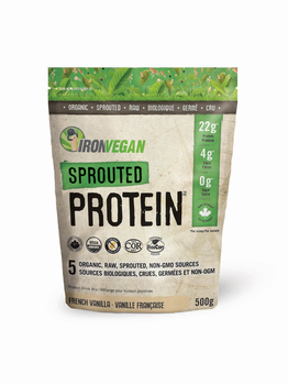 Iron Vegan Iron Vegan Sprouted Protein Vanilla 500g