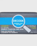Decode Decode for Men Bamboo Charcoal Bar Soap Lemongrass Sandalwood