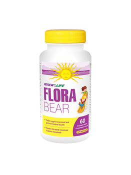 Renew Life Renew Life Flora Bear for Kids 60 Chewable tabs