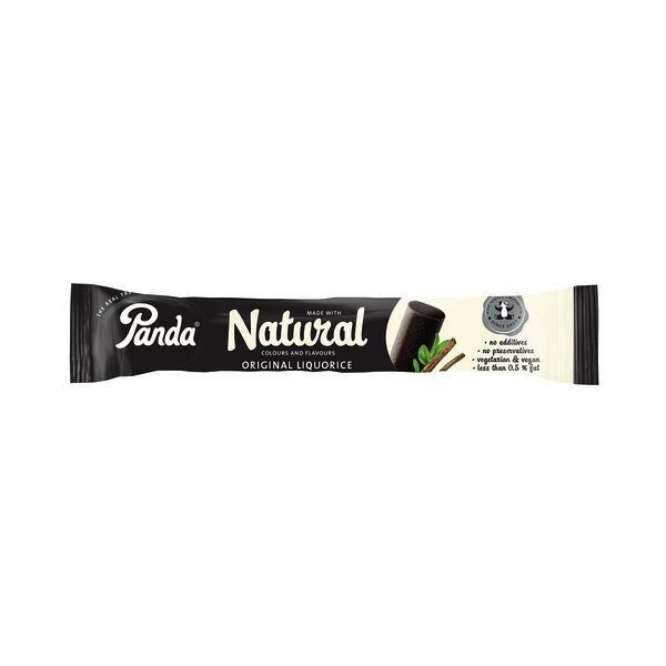 Panda Panda Natural Black Licorice Bars 32g