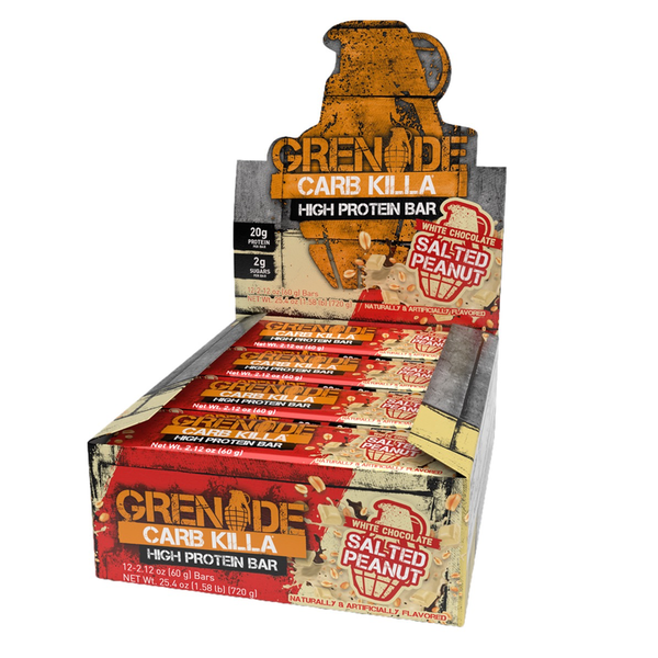 Grenade Carb Killa Grenade Protein Bar White Chocolate Salted Peanut 12 X 60g
