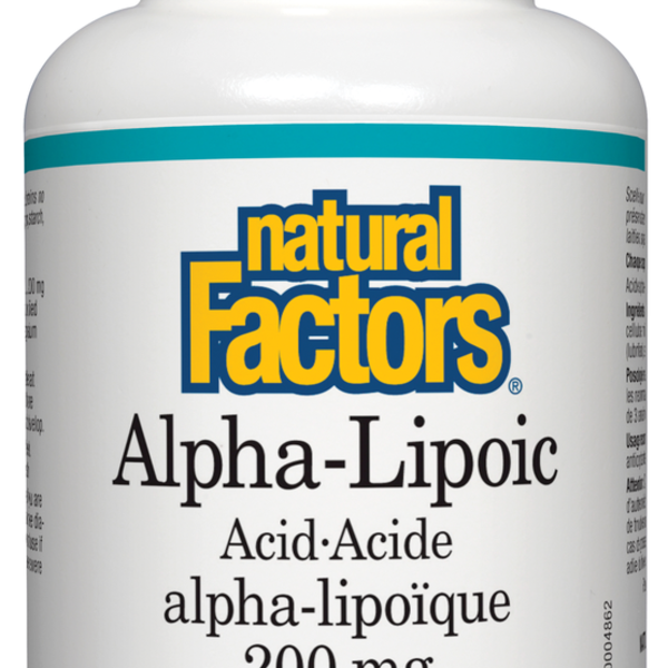 Natural Factors Natural Factors Alpha-Lipoic Acid 200 mg 60 caps