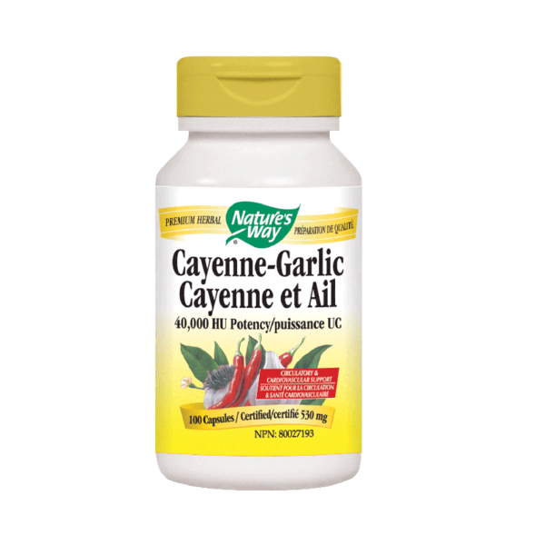 Nature's Way Nature's Way Cayenne and Garlic 100 caps