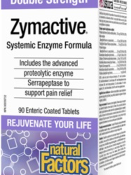 Natural Factors Natural Factors Zymactive Double Strength Enteric-coated 90 tabs