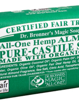 Dr. Bronner’s Dr Bronner’s Almond Castile Bar Soap 140g