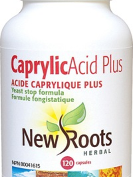 New Roots New Roots Caprylic Acid Plus 120 caps
