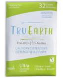 Tru Earth Tru Earth Eco Strips Laundry Detergent Fragrance Free 32 Loads