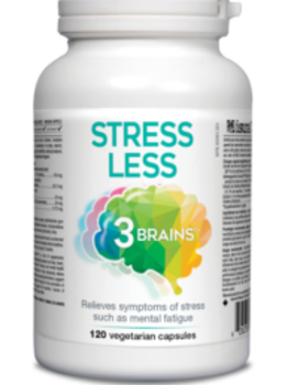 3 Brains Three Brains Stress Less 120 caps