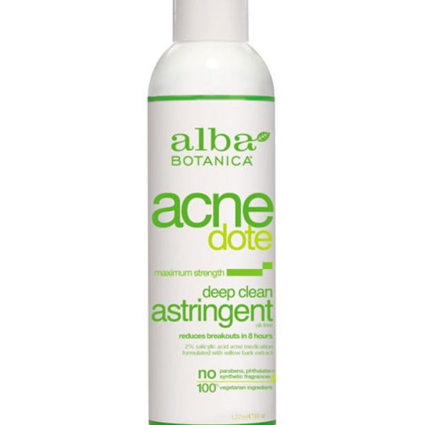 Alba Botanica Alba AcneDote DeepClean Astringent 177 mL