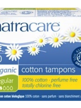 Natracare Natracare Organic Regular Tampons without applicator 10 ct