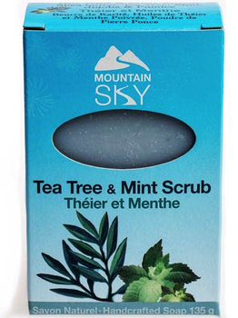 Mountain Sky Mountain Sky Tea Tree & Mint Scrub Bar Soap 135 g