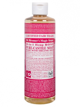 Dr. Bronner’s Dr Bronner’s Rose Oil Castile Soap 473ml