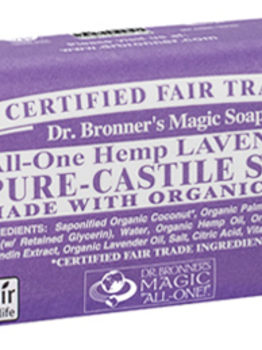 Dr. Bronner’s Dr Bronner’s Lavender Castile Bar Soap 140g