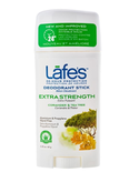 Lafes Lafe's Twist Stick Deodorant -  Extra Strength (Tea Tree) 2.5 oz