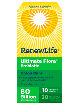 Renew Life Renew Life Utlimate Flora Colon Care  80 Bilion 30 Vcaps