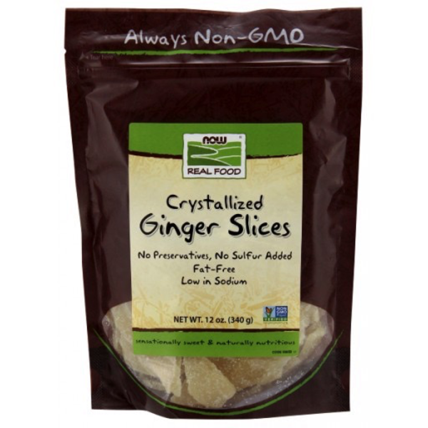 Now Foods NOW Crystallized Ginger 340g