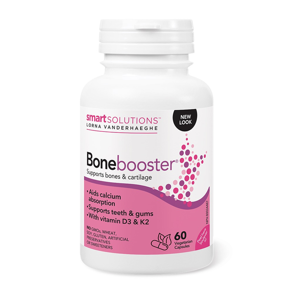 Lorna Vanderhaeghe Smart Solutions Bone Booster Vitamin D3 and K2 MK-7 60 caps
