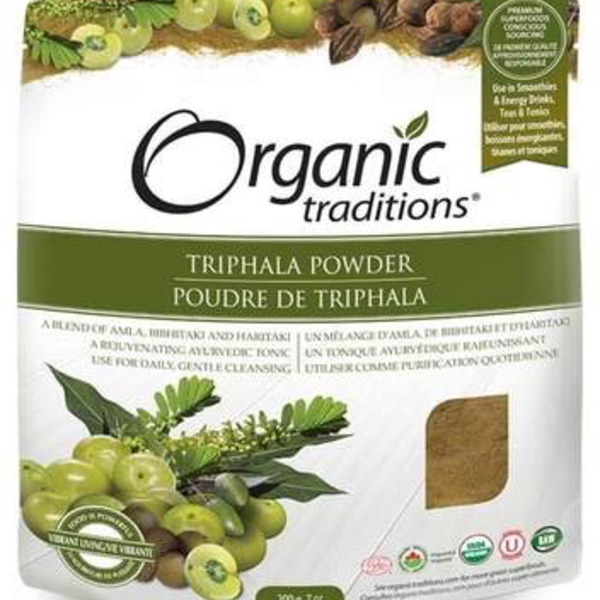 Organic Traditions Organic Traditions Triphala Powder 200 g