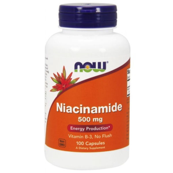 Now Foods NOW Niacinamide (B3) 500 mg 100 caps