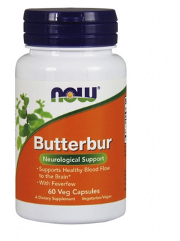 Now Foods NOW Butterbur 75 mg 60 vcaps