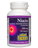 Natural Factors Natural Factors Flush Free Niacin 500mg 90 caps