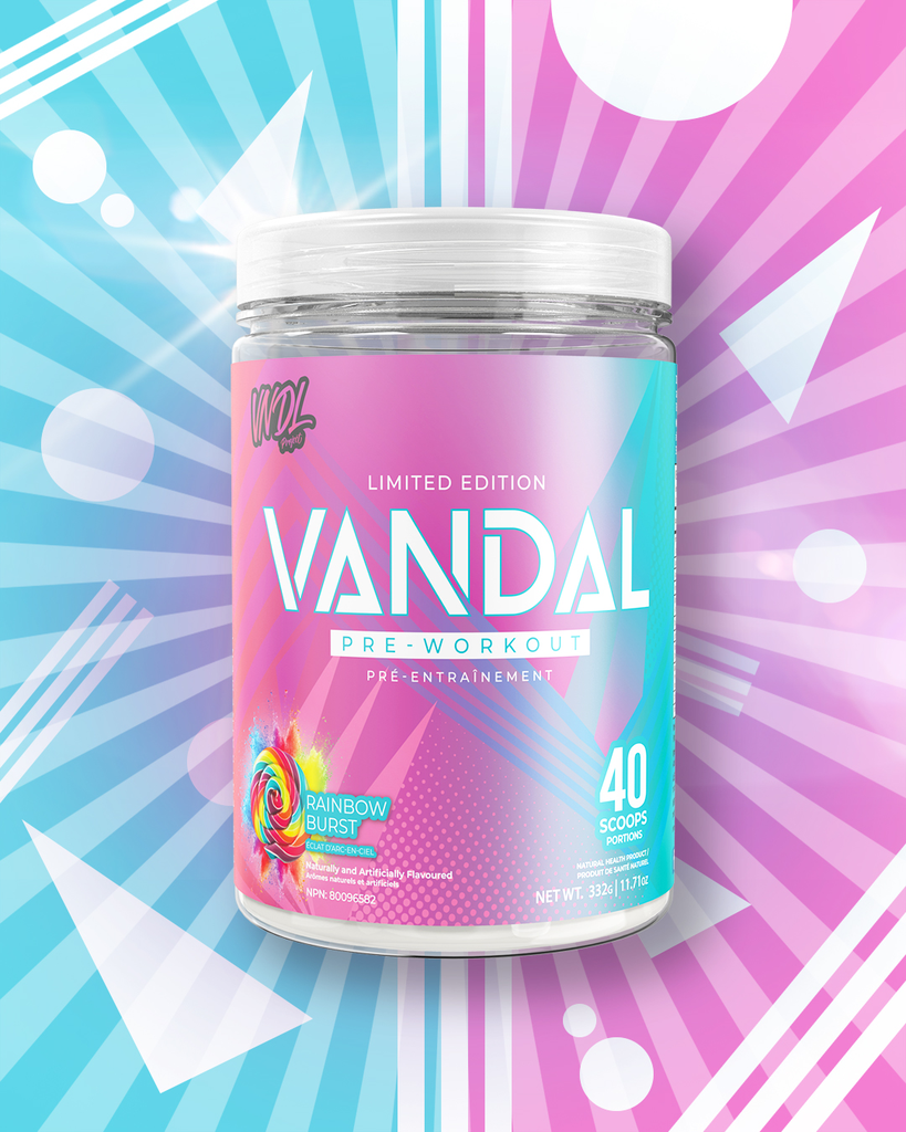 Vndl Vandal Limited Edition Rainbow Burst 332g Vitamin King Sports Supplements