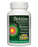 Natural Factors Natural Factors Betaine Hydrochloride 500 mg with Fenugreek 90 vcaps