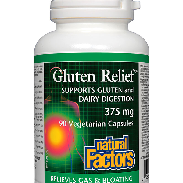 Natural Factors Natural Factors Gluten Relief 90 vcaps