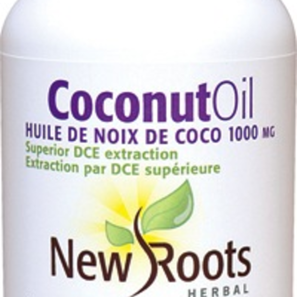 New Roots New Roots Coconut Oil 1000mg 120 softgels