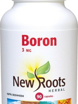 New Roots New Roots Boron 3mg 90 caps