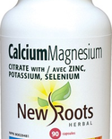 New Roots New Roots Calcium Magnesium Citrate 90 caps