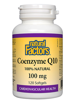 Natural Factors Natural Factors Coenzyme Q10 100mg 120 softgels