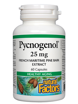 Natural Factors Natural Factors Pycnogenol 25 mg 60 caps