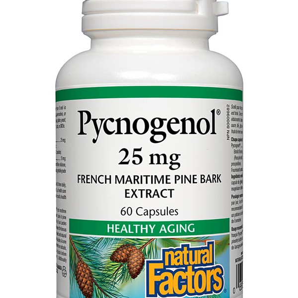 Natural Factors Natural Factors Pycnogenol 25 mg 60 caps