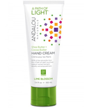 Andalou Naturals Andalou Hand Cream Lime Blossom Shea Butter + Cocoa Butter 100ml