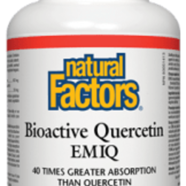 Natural Factors Natural Factors Bioactive Quercetin EMIQ 60 caps