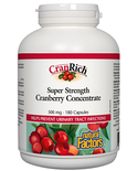 Natural Factors Natural Factors Super Strength Cranberry Concentrate 500mg 180 caps
