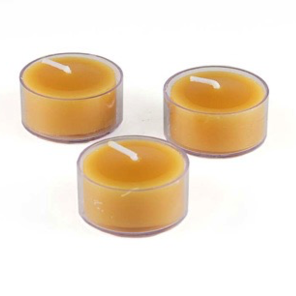 Honey Candles Honey Candles Pure Beeswax Tea Light Candle