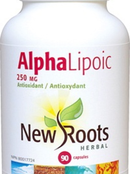New Roots New Roots Alpha Lipoic 250mg 90 caps