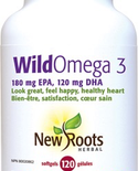 New Roots New Roots Wild Omega 3 180mg EPA 120mg DHA 120 softgels