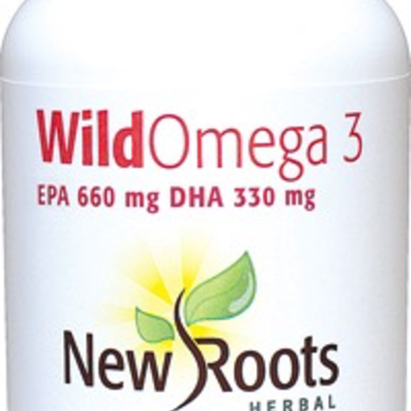 New Roots New Roots Wild Omega 3 660mg EPA 330mg DHA 120 softgels