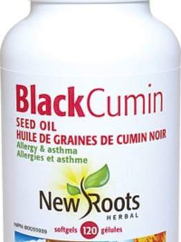 New Roots New Roots Black Cumin Seed Oil 500mg 120 softgels