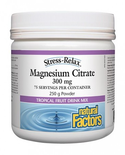 Natural Factors Natural Factors Stress-Relax Magnesium Powder Tropical 250g