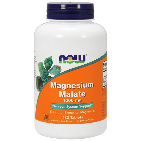 Now Foods NOW Magnesium Malate 180 tabs