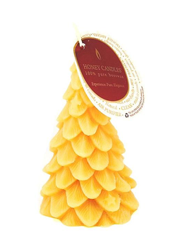 Honey Candles Honey Candles Pure Beeswax Yule Tree Natural