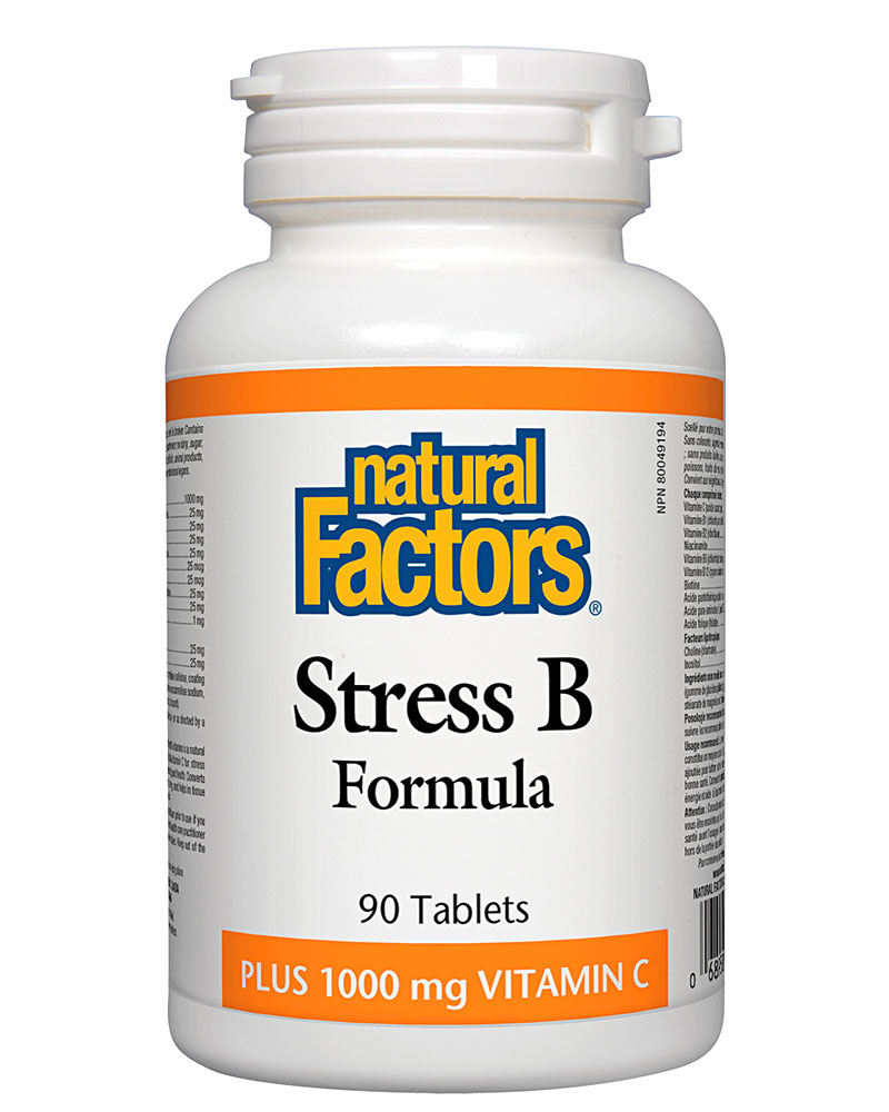 Natural Factors Stress B Formula 90 tabs Vitamin King Sports