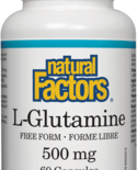 Natural Factors Natural Factors L-Glutamine Free-Form 500mg 60 caps