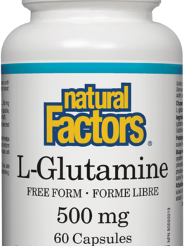 Natural Factors Natural Factors L-Glutamine Free-Form 500mg 60 caps
