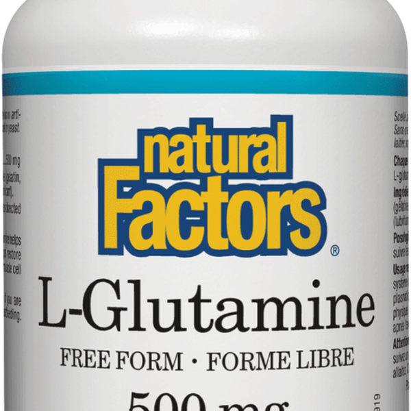Natural Factors Natural Factors L-Glutamine Free-Form 500mg 60 caps