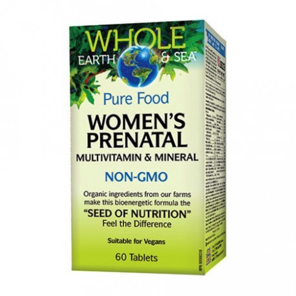 Whole Earth & Sea Whole Earth & Sea Women’s Prenatal Multivitamin & Mineral 60 tabs